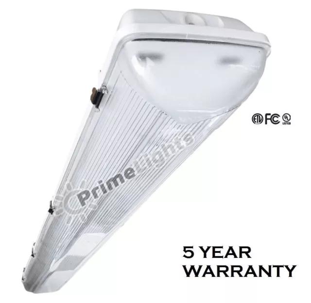 4' ft. LED VAPOR TIGHT PROOF LIGHT FIXTURE 44 WATT NO BALLAST - 50,000 Hours NEW