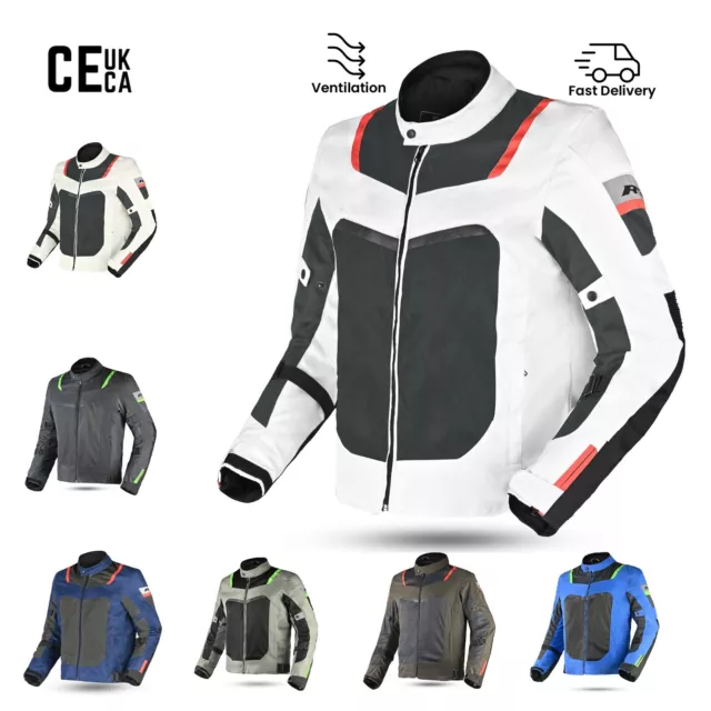Motorbike racing jacket for mens, motorcycle textile jackets, Summer jacket, CE