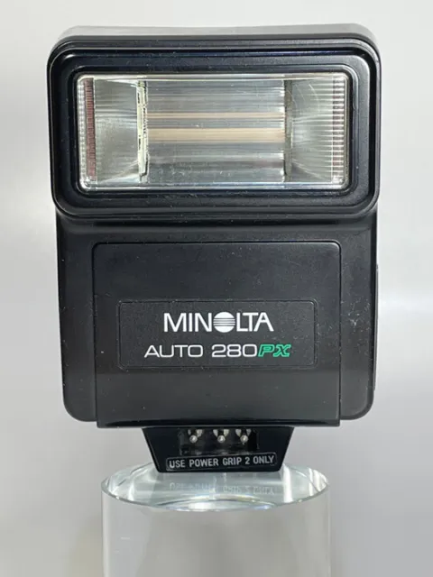 Minolta AUTO280px Flash with case