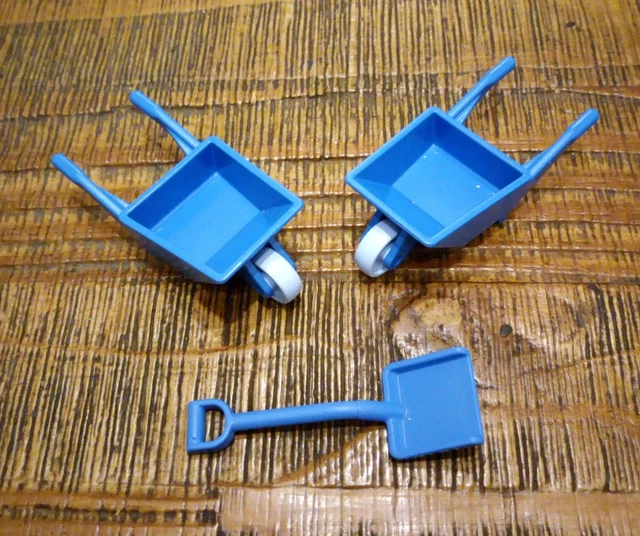PLAYMOBIL Vintage Médiéval 3297 – Set Outillage Paysan Et Brouette De 1977