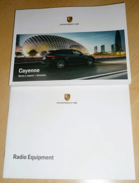 Porsche CAYENNE,2019/2020.Libretto istruzioni,uso manutenzione,Cayenne E-Hybrid