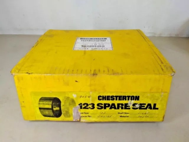 Chesterton 123-1-13 SPK CB/CR Spare seal Kit seal size 13 - NEW