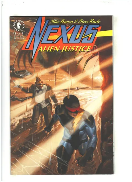 Nexus Alien Justice #1 NM- 9.2 Dark Horse Comics 1992 Mike Baron & Steve Rude