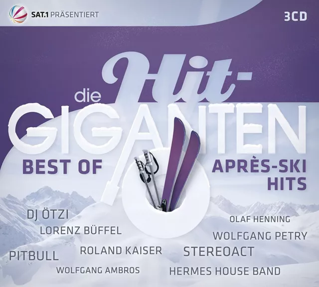 DIE HIT GIGANTEN BEST OF APRÈS SKI HITS (Schürzenjäger, Rednex uvm,) 3 CD NEUF