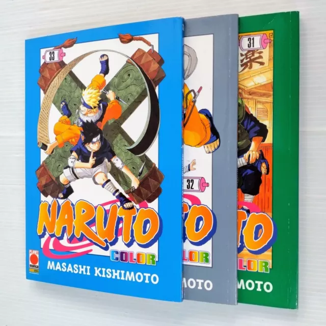 Naruto Color Sequenza Da N. 31 A 33 - M. Kishimoto - Planet Manga
