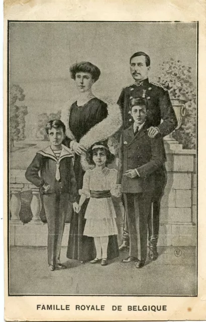 Carte Postale / / Postcard / Celebrite / Famille Royale De Belgique