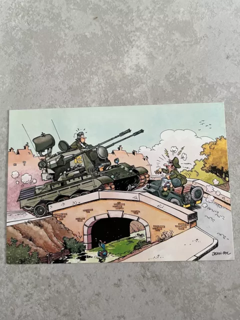 Carte postale vierge humour militaire J. Maezelle 22.010/53