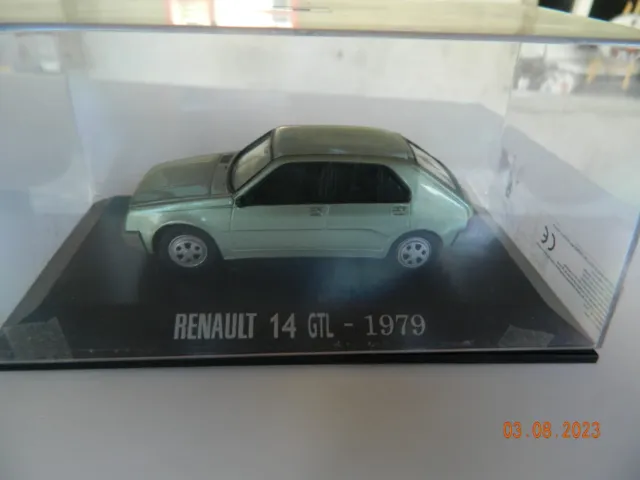 RENAULT 9 GTL Beige de 1986 Voiture de Collection R9 au 1/43 Série Limitée