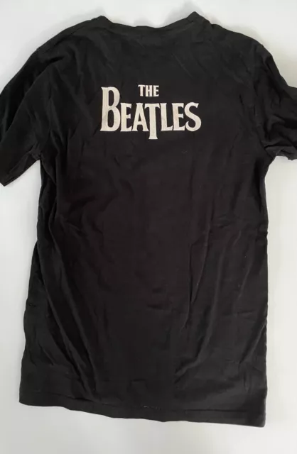 The Beatles Let It Be Mens T Shirt Black George Ringo John Paul, Size Small 3