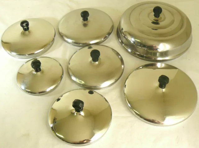FARBERWARE REPLACEMENT LIDS Stainless Steel 5 6 7 8 9 10 Beehive Dome  MORE $10.68 - PicClick
