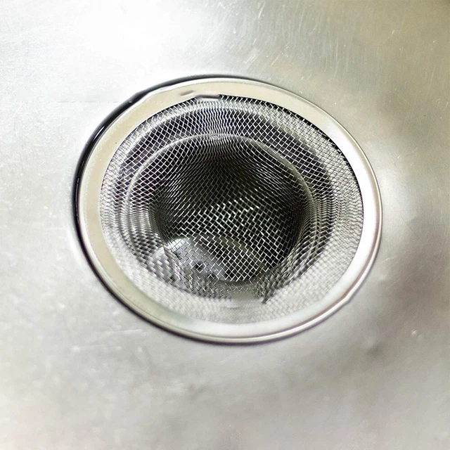 Accesorios tamiz de desagüe de lavabo 1 ud. 64 mm ducha de acero inoxidable repuesto