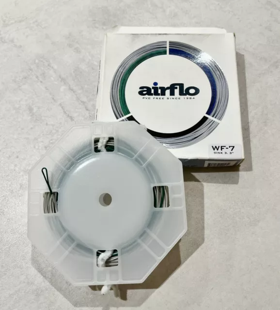 Airflo SUPERFLO 40+ EXPERT  WF7 S3 Sink Sinking 3.3 Fly Line