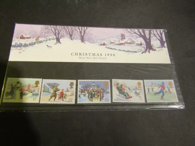 Royal Mail Mint Stamps [Christmas 1990 ] Unused