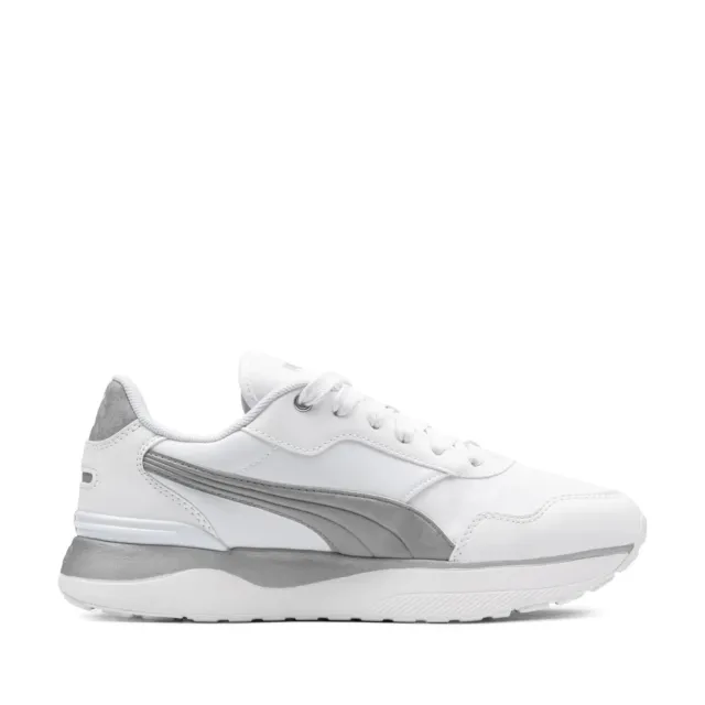 Scarpe donna ragazza Puma r78 Yoyage bianco sneaker zeppa platform 391130 02