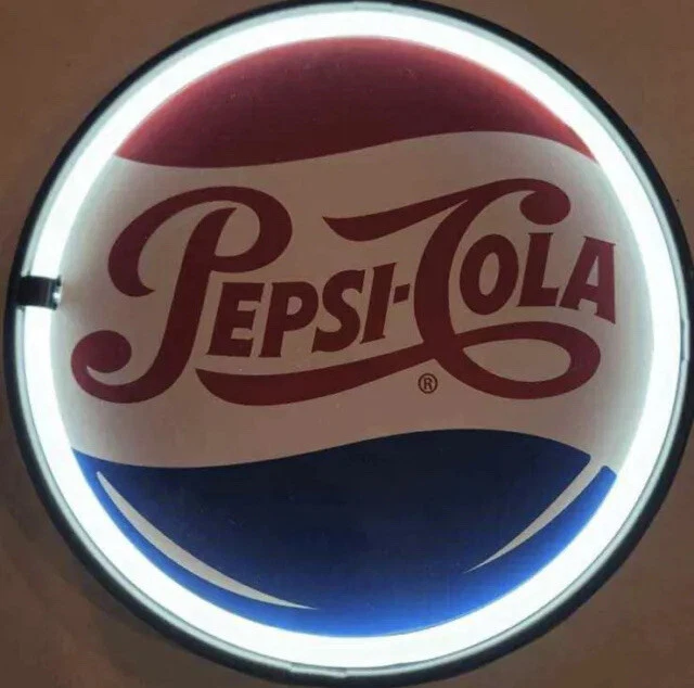 Pepsi-Cola 12 inch LED illuminated sign