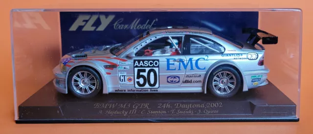 Fly Slotcar BMW M3 GTR 24h.Daytona 2002 1:32  2001 "21" Neu Ref.:88009/ A285 TOP