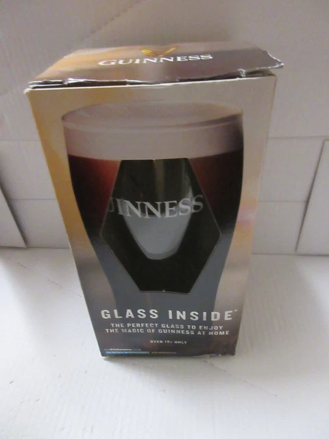 Guinness Nitrosurge Glass For the Guinness Nitrosurge Cans New