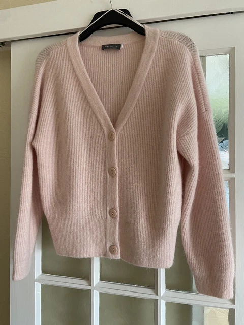 Jigsaw slouchy rib cardigan top