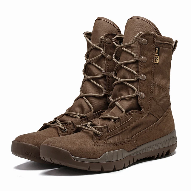 Herenlaarzen Tactische militaire gevechtslaarzen Outdoor wandelen Winterschoenen Lichte antislip heren woestijn enkellaarzen – koop de beste producten in de online winkel