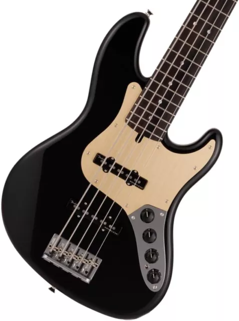 Basso elettrico Fender Made in Japan Deluxe Jazz Bass V Kazuki Arai Edition nero 2