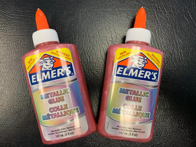  Clear Glue, 9 Oz Elmers Colored Glue, 4 Ct 5 Oz