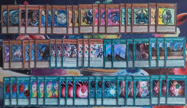 Yugioh Kristallungeheuer / Crystal Beast Deck / Core