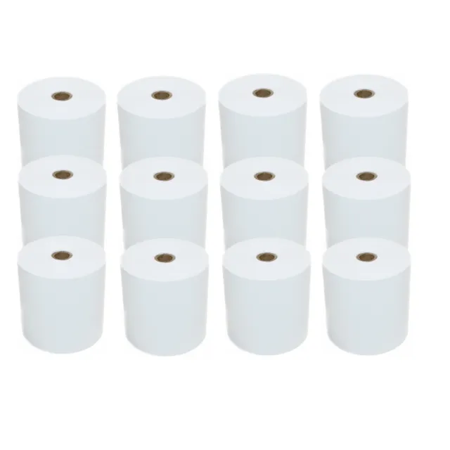 24 Rolls Premium 80x80mm POS Cash Register Receipt Thermal Paper Roll