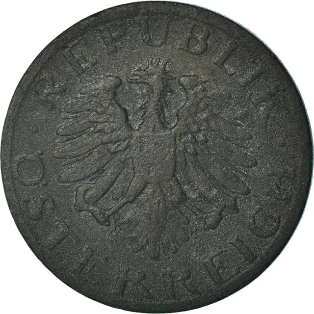 [#829092] Coin, Austria, Groschen, 1947, EF, Zinc, KM:2873