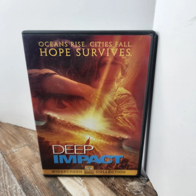 DEEP IMPACT (DVD, 1998) Freeman Tea Leoni Robert Duval Rated PG