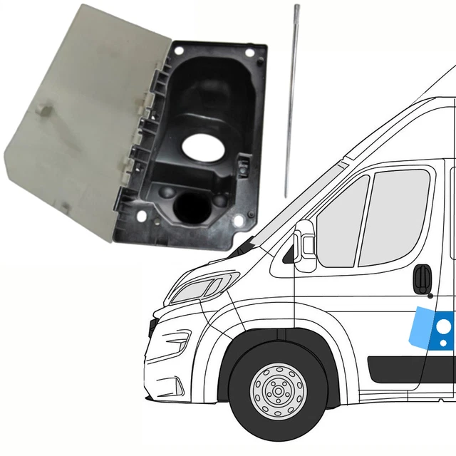 Produktbild von Original Fiat Feder Für Tankklappe Ducato 250 – Ersatzfeder 1348793080
