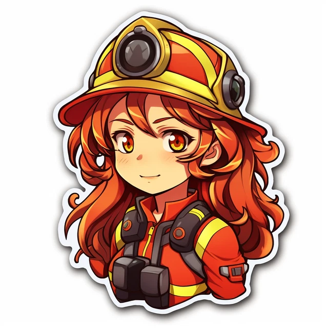 Feuerwehr Autoaufkleber 10x10cm - Weißer Sticker Für Auto & Motorrad