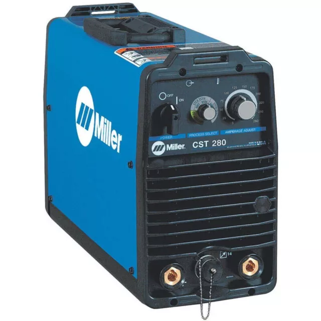 NEW Miller CST-280 907244 w/ Dinse Style Connectors Stick/TIG Arc Welder