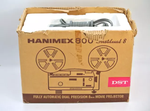 Hanimex 800 DST Instdual 8 Movie Projector / Working