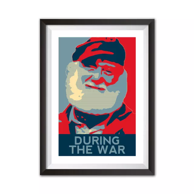 Only Fools And Horses Uncle Albert During The War Art Print Only Fools Gift