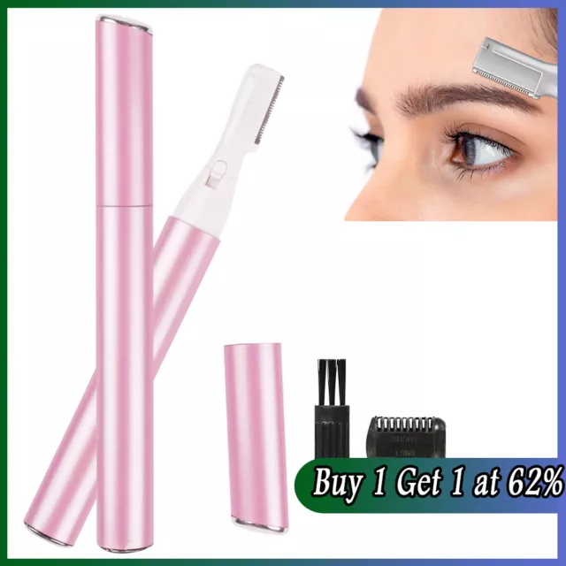 Electric Eyebrow Trimmer Razor Shaver Facial Hair Remover Eyebrow Ladies Women