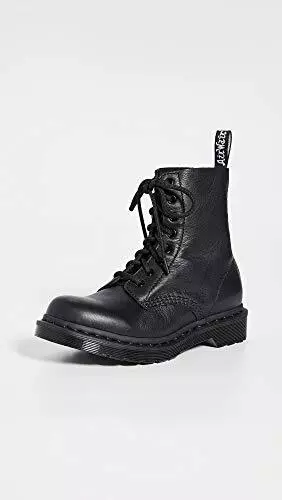 Dr.Martens - Chaussures De Femme 8 Trous Noir Pascal 1460 Mono