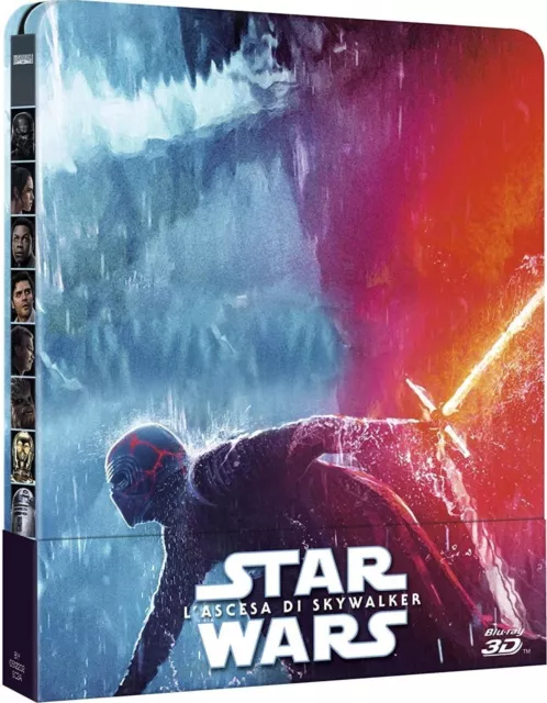 Star Wars L'Ascesa Di Skywalker 3D Steelbook (Limited Edition) (3 Blu Ray)