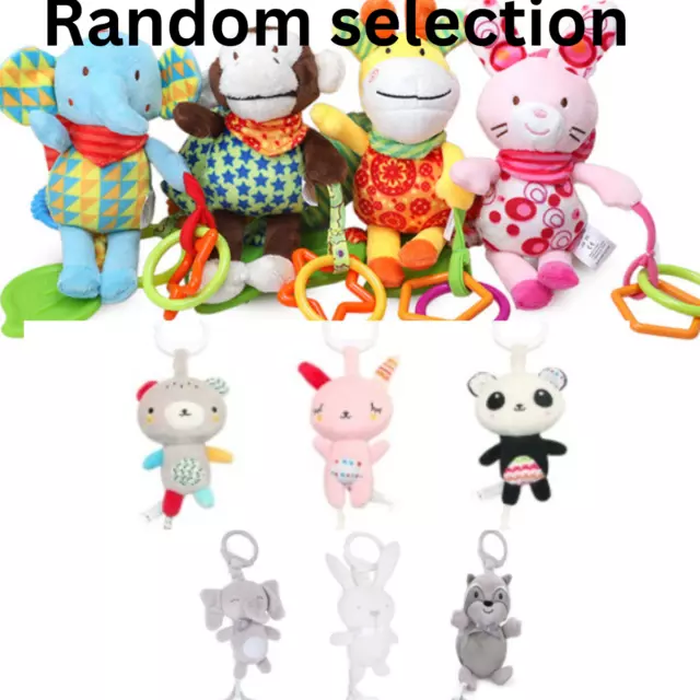 Wind Chime Hanging Rattles Stroller Activities Toys 2