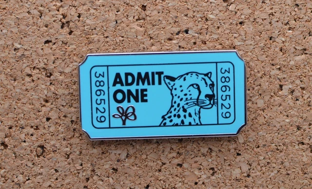 BUSCH GARDENS - 2023 Ambassador Pin Series - Admission Ticket - Cheetah