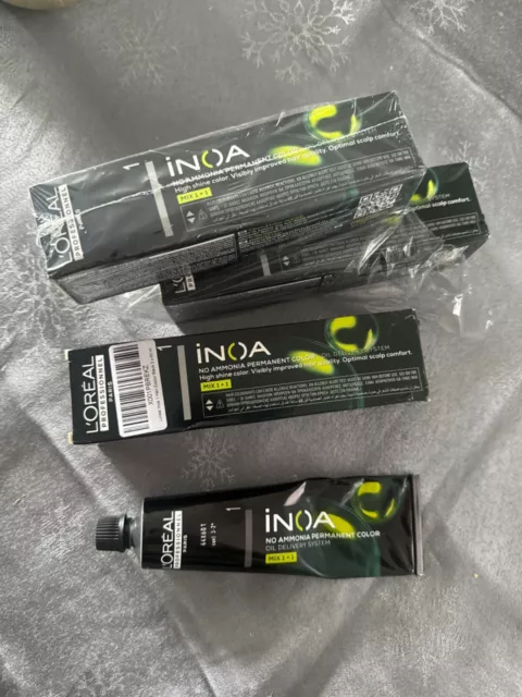 Loreal Professional INOA Haarfarbe 1 Schwarz