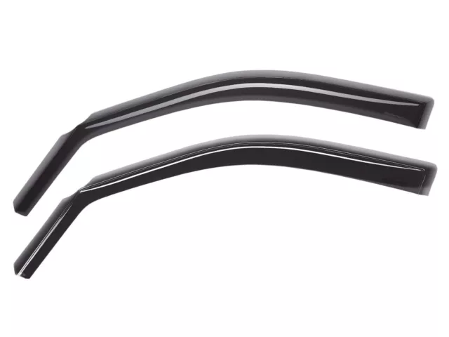WeatherTech Side Window Deflectors for 2019-2023 Subaru Forester Dark Tint Front