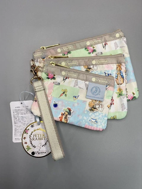Peter Rabbit× LeSportsac Key Coin Pouch Coin Purse Cosmetic Pouch