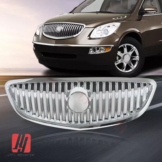 Fit Buick Enclave 2008-2012 Front Upper Grille Chrome Factory 20828544,GM1200628