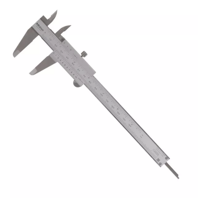 Mitutoyo Vernier Caliper Standard 530-104 0-150mm 0-6" Stainless Steel