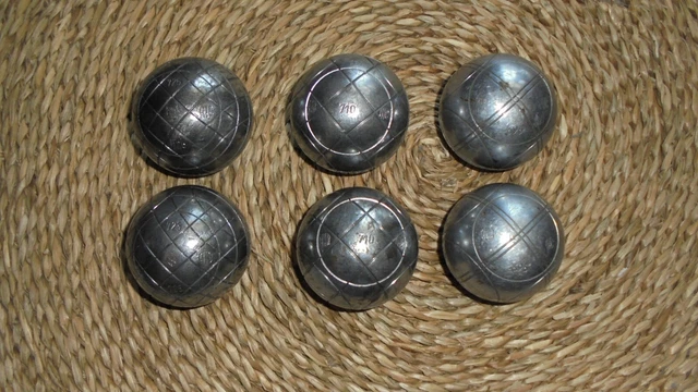 BELLE TRIPLETTE BOULES de Pétanque OBUT ATC Compétition 700 G 74 mm K