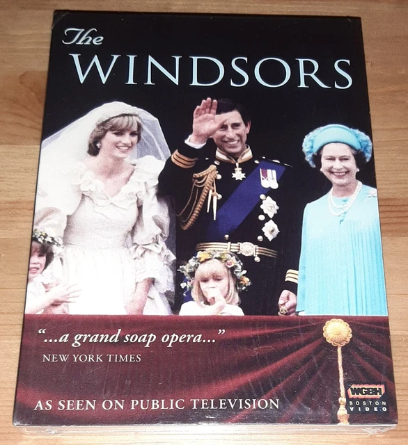 THE WINDSORS: A Royal Family (DVD, 1994, 3-Disc Set, NEW) Complete Mini