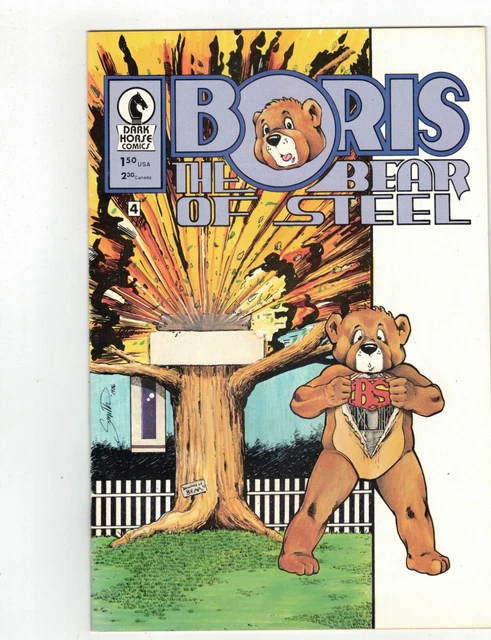 Boris The Bear #4  Dark Horse Comics 1986  NM