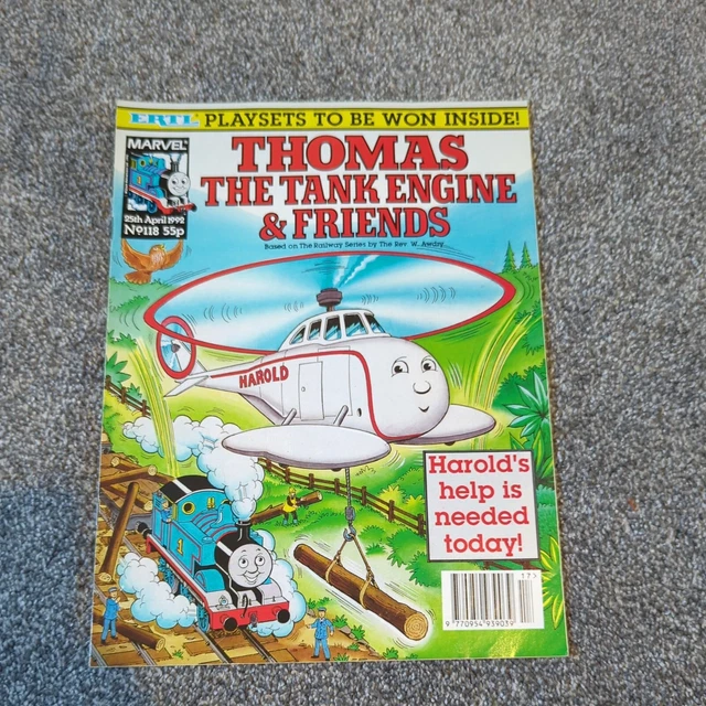 VINTAGE THOMAS THE Tank Engine & Friends Magazine Comic Rare No 118 ...