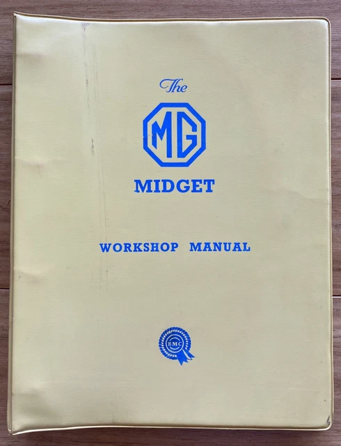 Mg Midget & Austin Healey Sprite Workshop Manual