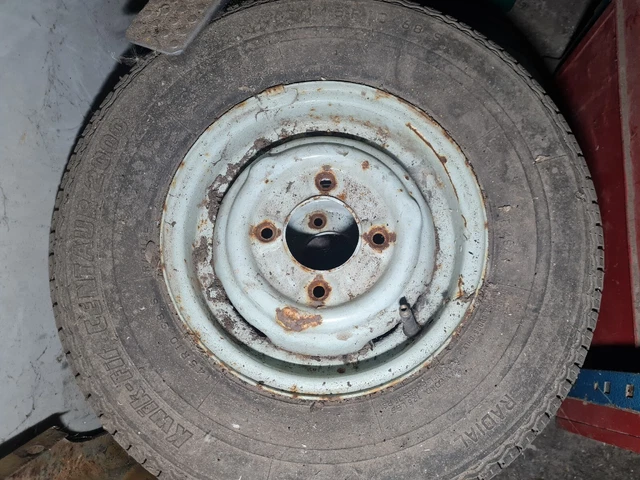 CLASSIC MINI STANDARD Steel Rim 10 Inch 4 Inch 101.6 PCD 4 Stud Single ...